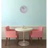 NeXtime klok 3048 Color Change, Ø28 cm, wand, wit/meerkleurig