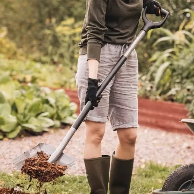 Schep Fiskars Ergonomic FS.S. 1025376 grijs — ergonomische tuinschep, Fiskars 1070058
