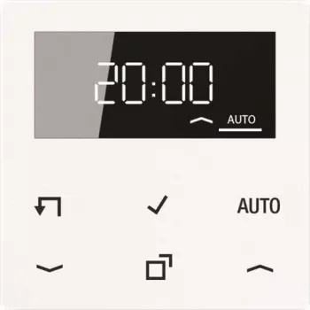 JUNG A 1750 D WW tijdschakelaar standaard display glasfront