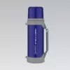 Maestro MR-1631 thermosfles 1,5 l blauw/grijs, 24 uur warmtebehoud, met deksel, beker en handgreep