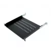 19 inch legbord Triton RAB-UP-450-A4 1U 450 mm 80 kg, zwart