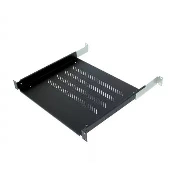 19 inch legbord Triton RAB-UP-450-A4 1U 450mm 80kg kunststof zwart