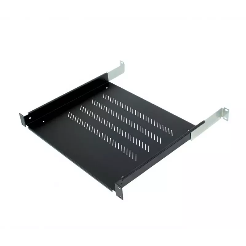 19 inch legbord Triton RAB-UP-450-A4 1U 450 mm 80 kg, zwart