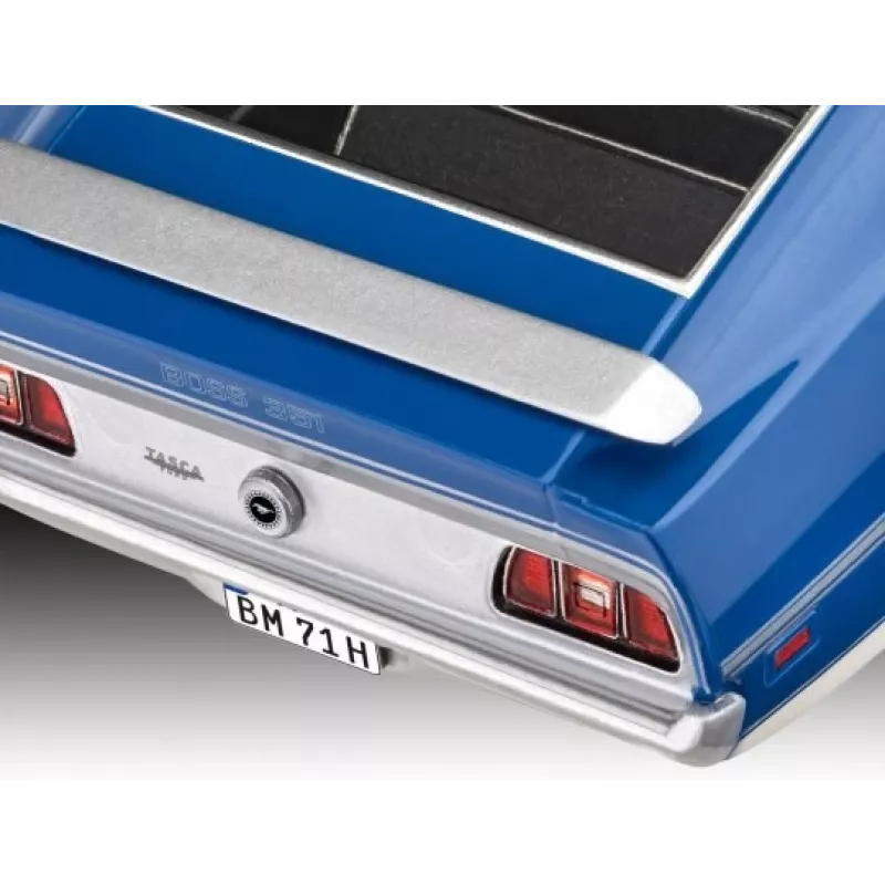 Kunststof modelauto REVELL Ford Mustang Boss 351 bouwpakket op schaal 1:25