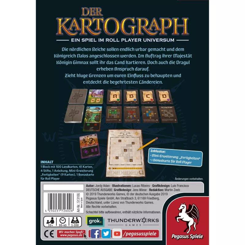 De Kartograaf, familiespel