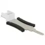 Montageset DeLOCK 86411 zwart zilver