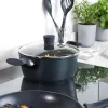 Kookpan Salter BW12270EU7 24 cm roestvrij staal, geschikt voor inductie, rond