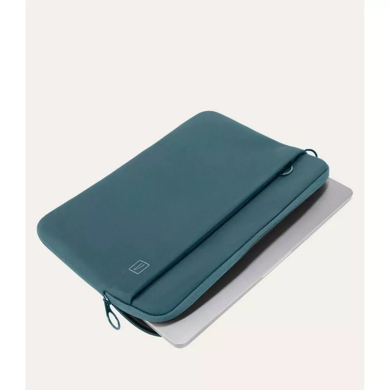 Sleeve-hoes Tucano Top 14 inch 35,6 cm petrol monochromatisch
