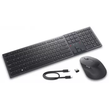 Dell Premier Collaboration toetsenbord en muis KM900 | toetsenbord-muisset | draadloos | LT | grafiet | USB-A | draadloze verbinding