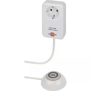 Lichtschakelaar Brennenstuhl 1508220 metaal wit
