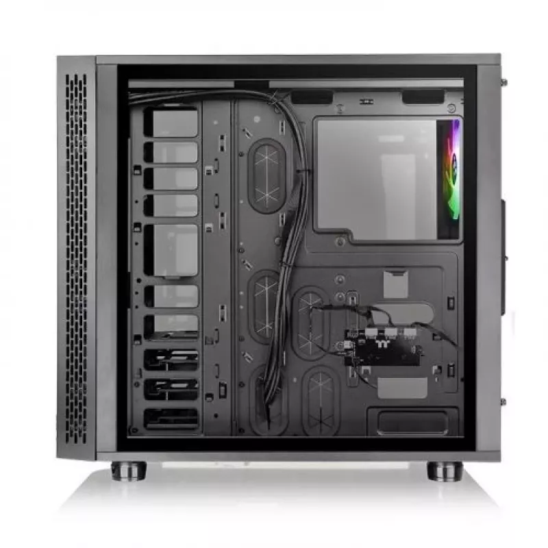 Thermaltake View 31 TG - ARGB Edition - MIDI Tower - ATX - zonder voeding (PS/2) - Zwart - USB/Audio