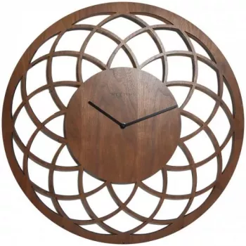 NeXtime klok 3115br Big Dreamcatcher, Ø60 cm, wand, bruin