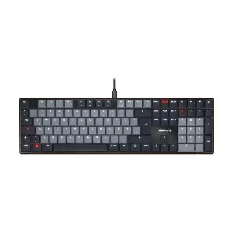 Mechanisch toetsenbord Cherry KC 500 MX LP USB-C low profile met Cherry MX-schakelaars