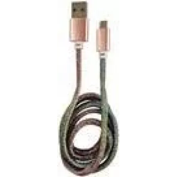 LC-POWER kabel USB-Micro-1M-4 1 m blauw/roze, USB-A naar micro-USB (LC-C-USB-MICRO-1M-4)