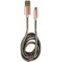 LC-POWER kabel USB-Micro-1M-4 1 m blauw/roze, USB-A naar micro-USB (LC-C-USB-MICRO-1M-4)