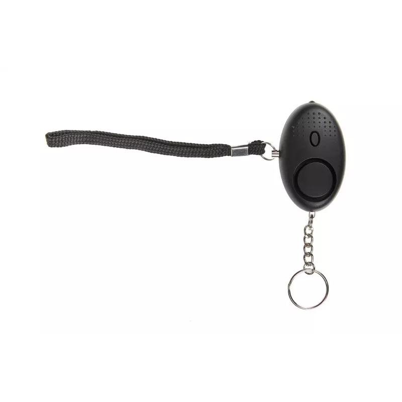 Persoonlijk alarm GUARD YC-003-BL — 120 dB, LED-zaklamp, LR41-batterijen, draagbaar veiligheidsapparaat
