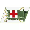 Constructiespeelgoed Cobi Dodge WC-54 ambulance model 2257 1:35 schaal bouwpakket