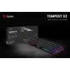 Mechanisch toetsenbord RGB Tempest X2 Outemu Blue Savio Savgk-tempest X2 Bl