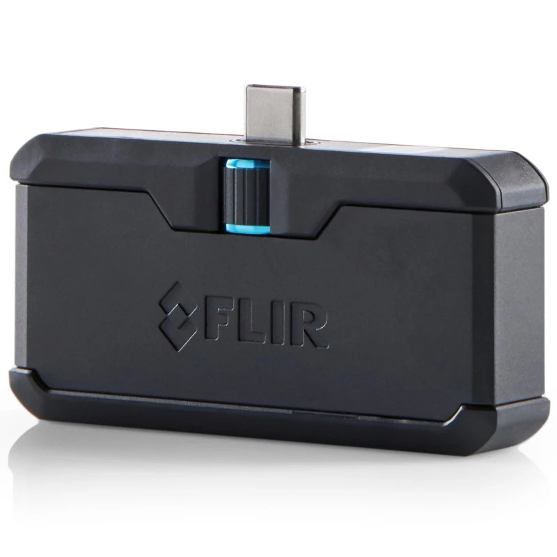 FLIR One Pro FP3IC warmtebeeldcamera voor iPhone USB-C, 160x120 px, MSX, VividIR, tot 400 °C, zwart