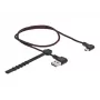 USB-kabel DeLOCK EASY-USB 2.0 Type-A naar micro-B stekker 0,5 m zwart