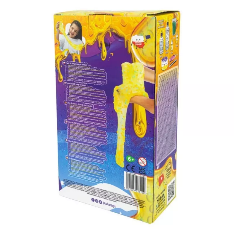 Sensorische slijmset TUBAN TU3812 6-in-1 — DIY-kit met zes slijmvarianten