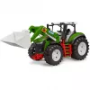 BRUDER tractor met voorlader model BR-03451 – robuuste speelgoedtractor met beweegbare lader