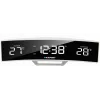 BLAUPUNKT CR12WH FM-wekker met temperatuur