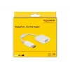 Adapter DisplayPort 1.2 stekker naar VGA bus DeLOCK 61007