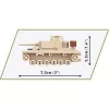 Bouwset Cobi Panzer III Ausf.L — 103 onderdelen, aanbevolen leeftijd 6+, beige