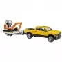 Car Dodge RAM 2500 Service met aanhanger