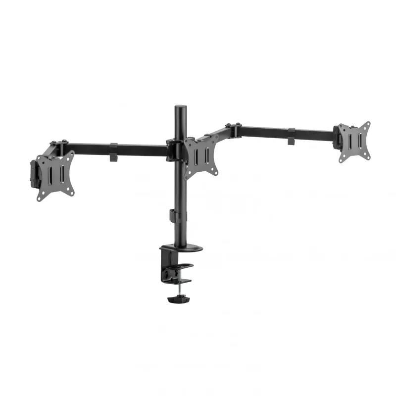 Monitorbeugel SBOX LCD-352/3-2 voor 13–27 inch schermen, 3 armen, max. 9 kg per arm, VESA 100x100