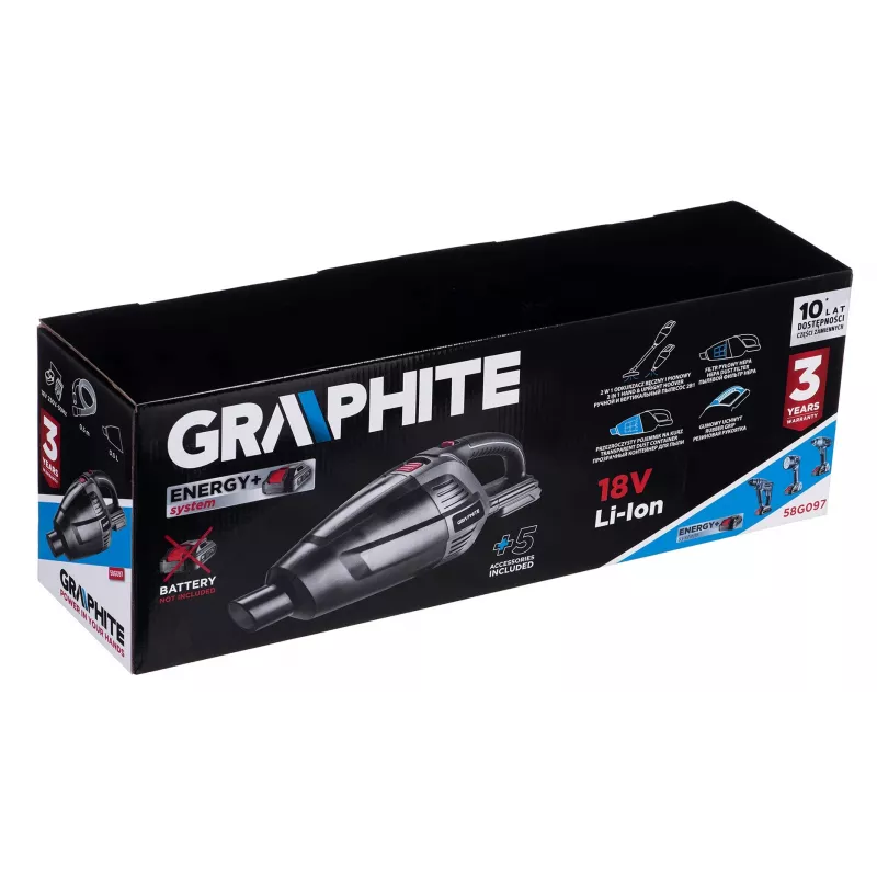 Stofzuiger Graphite 58G097