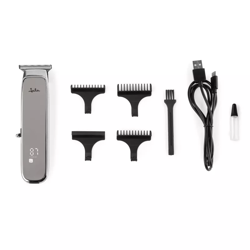 Haartrimmer JATA JBCP3315 zwart grijs LED-display 80 min