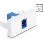 DELOCK Patch Panel module SC simplex blauw/wit 45° Easy 90896