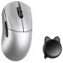 WLMOUSE HUAN gamingmuis, Omron Optical Switches - zilver (HUAN-SILVER-O)