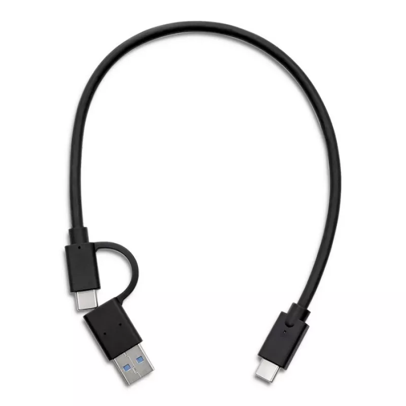 Externe SSD-behuizing QOLTEC NV2270 voor M.2 SATA/NVMe-schijven, USB-C, tot 2 TB