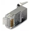 Draadconnector RJ45 grijs Digitus X-ML-6F-OD-IMP male 100 stuks