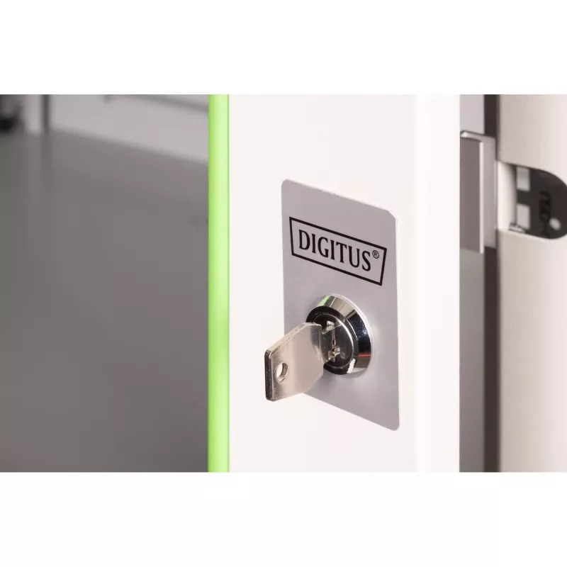 DIGITUS® 7HE wandbehuizing - grijs, RAL 7035 - 48,3 cm (19) (DN-19 07-U)