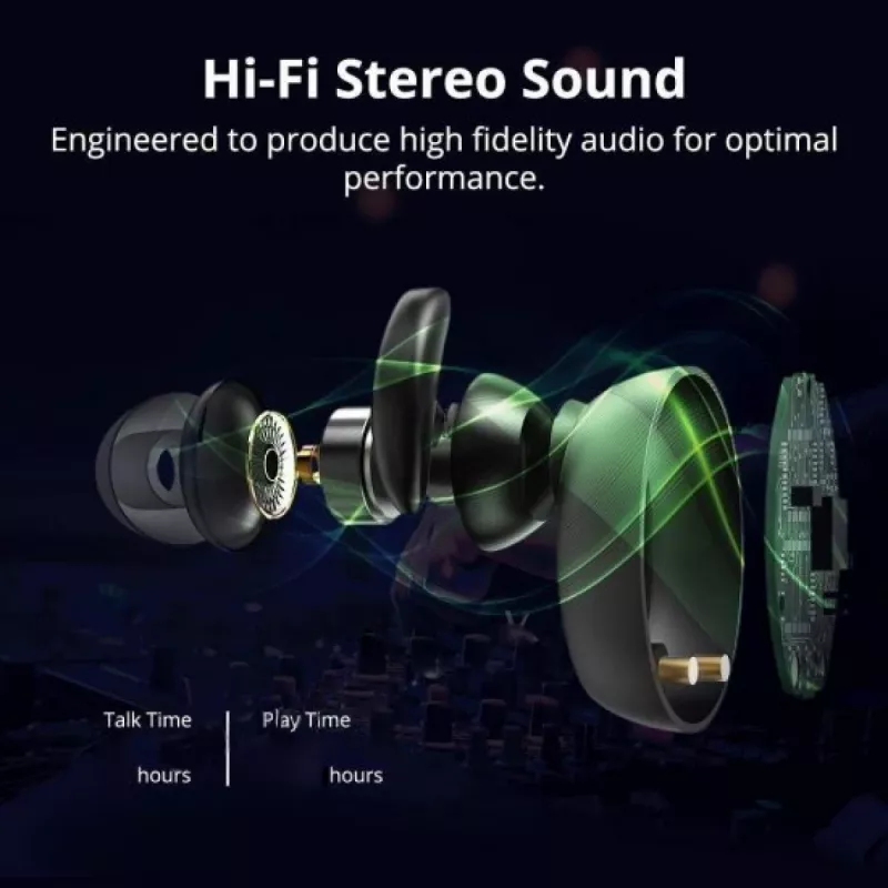 V.Silencer True Wireless hoofdtelefoon wit