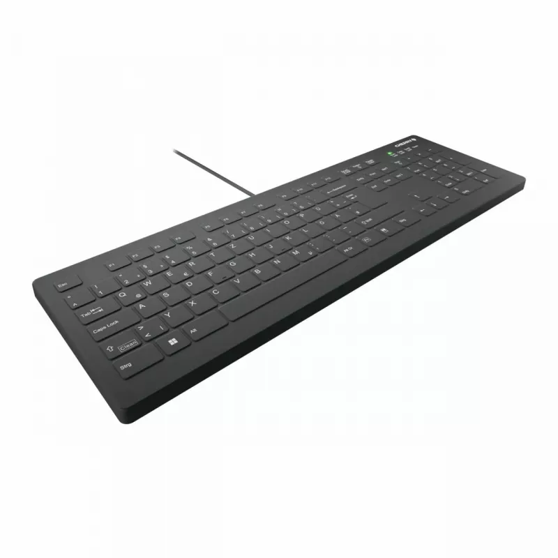 CHERRY AK-C8112 Medical USB QWERTZ Duits zwart wit full-size toetsenbord