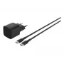AC-oplader voor binnen Belkin BoostCharge 25 W USB-C PD/PPS, 1 m kabel, zwart - voor spelcomputers, smartphones, tablets