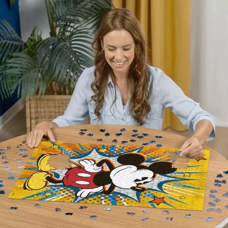 Puzzel Disney Retro Mickey (1000 stukjes)