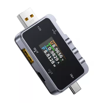 Tester USB 2in1 FNIRSI FNAC-28 USB-C USB-A