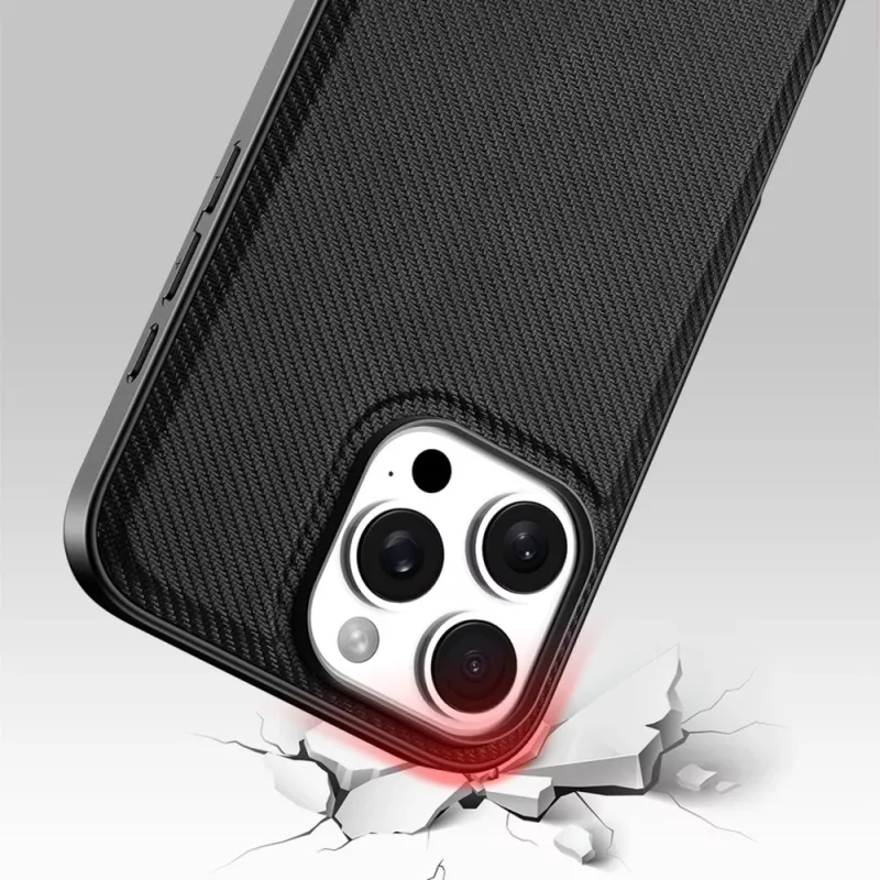 StyleShell Nylo, telefoonhoesje zwart, iPhone 16 Pro Max