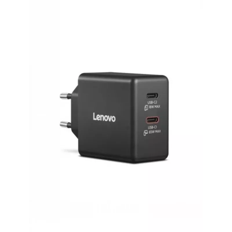 Lenovo 40AW065BEU voeding indoor/outdoor 65 W zwart