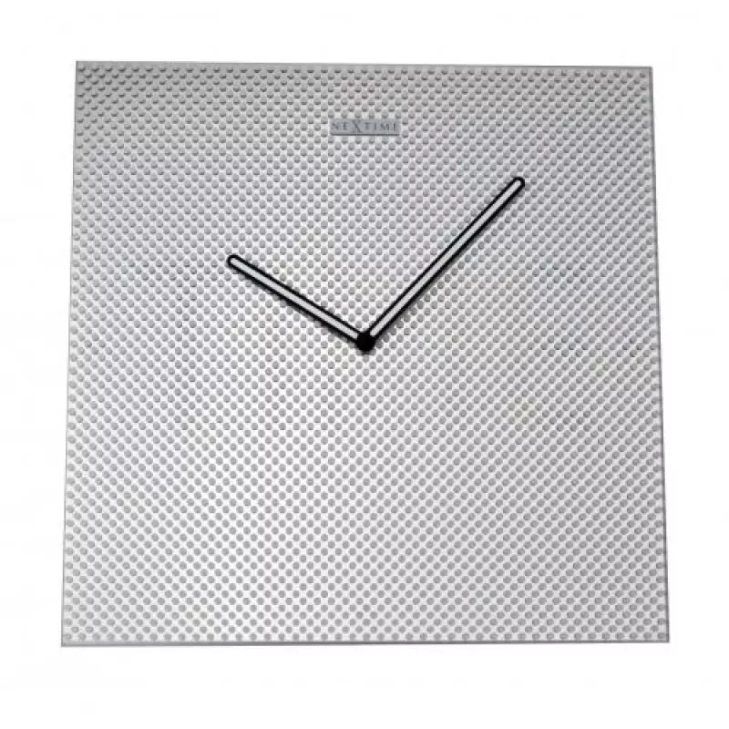 NeXtime klok 8165 Mistery - Time, 43x43 cm, wand, metaal