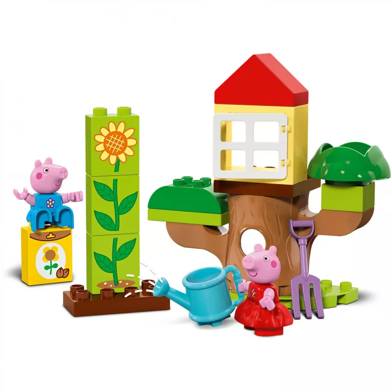 Lego 10431 Duplo Peppa Pig tuin en boomhut speelset