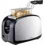 Trisa Crispy Snack toaster rvs, zwart (7361.4212)