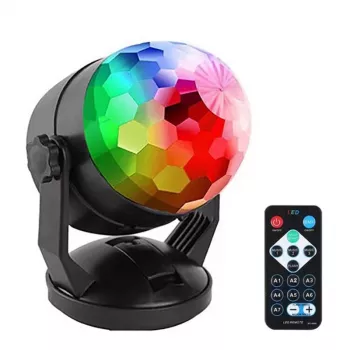 LED-discolamp DENVER LDB-319 – compacte LED-partylight, model 117220200040