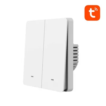 Slimme lichtschakelaar Gosund | nitebird SW9 WiFi Tuya afstandsbediening, enkelvoudige wip Wi‑Fi schakelaar